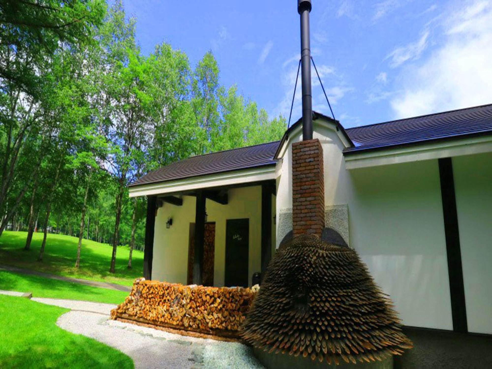 Shin Furano Prince Hotel Exterior foto The sauna at the Finnish National Museum of Forestry