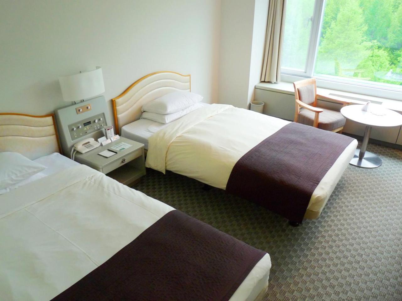 Shin Furano Prince Hotel Exterior foto A room at the hotel